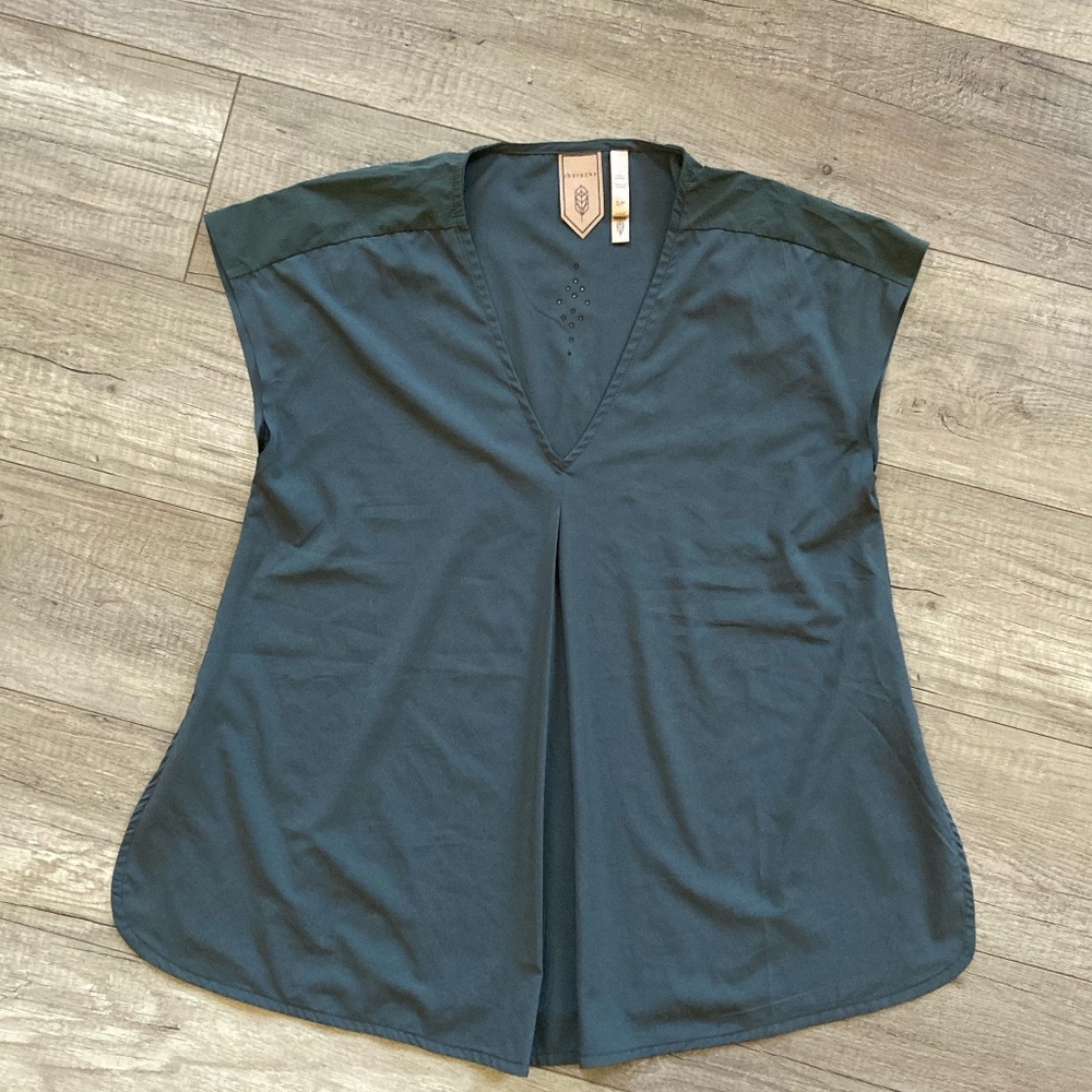 Women's Cap Sleeve Indygena Quick Dry Karui Top with Laser Cut Detail